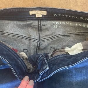 Burberry Brit “Westbourne” ankle jeans